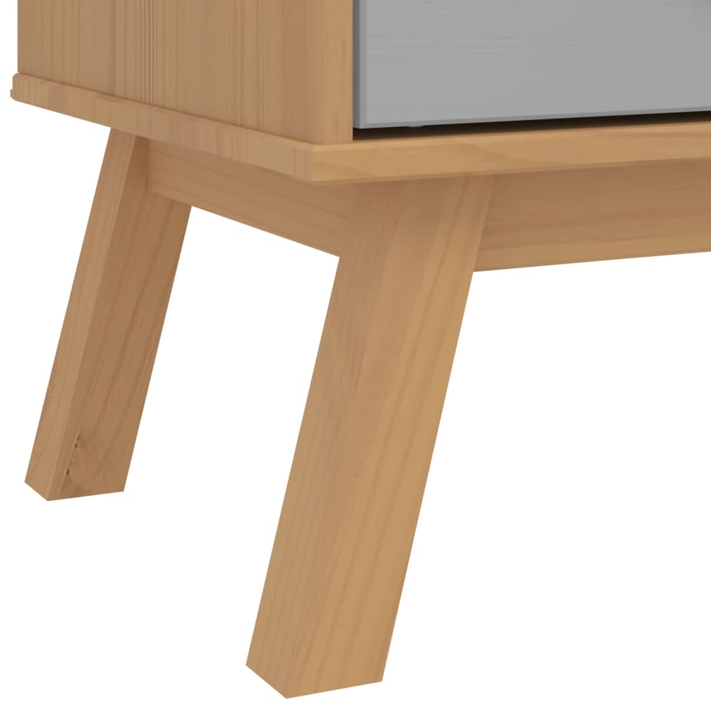 Garde-Robe Olden 76,5X53X172 Cm Bois Massif Pin