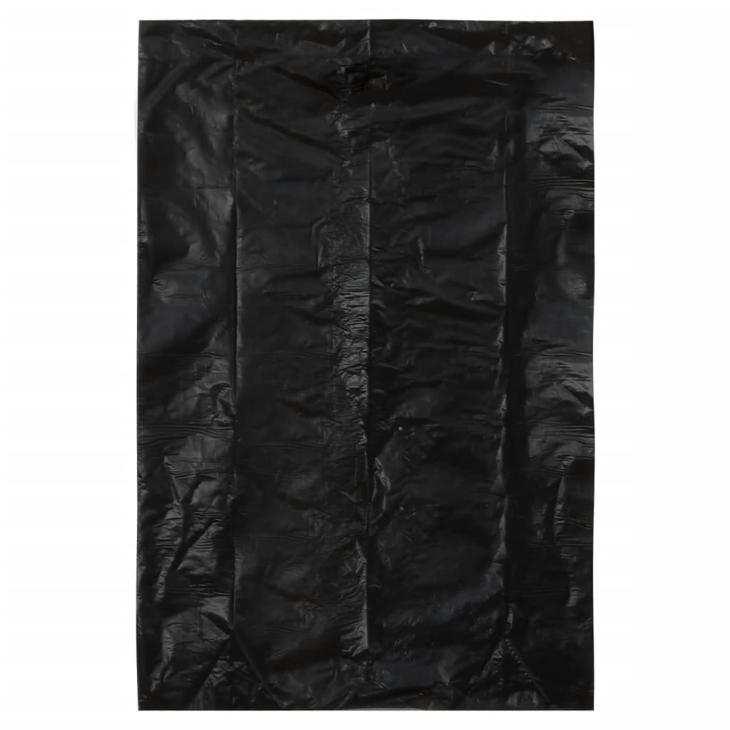 Sacs À Crottes Pour Chiens 750 Pcs Noir 30X20 Cm Pe