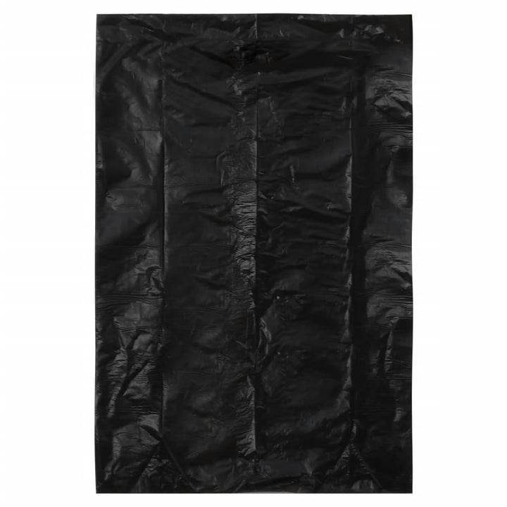 Sacs À Crottes Pour Chiens 750 Pcs Noir 30X20 Cm Pe