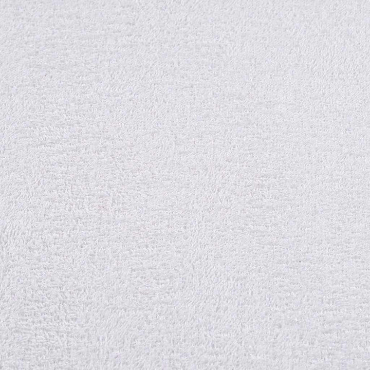 Serviettes De Visage 2 Pcs 360 G/M² 100% Coton Blanc
