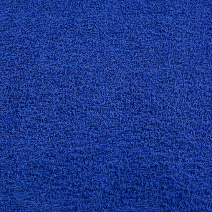 Serviettes De Visage 4 Pcs 360 G/M² 100% Coton Bleu