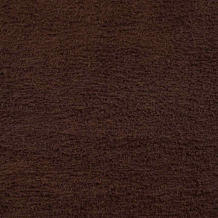 Serviettes De Bain 10 Pcs 360 G/M² 100% Coton Marron