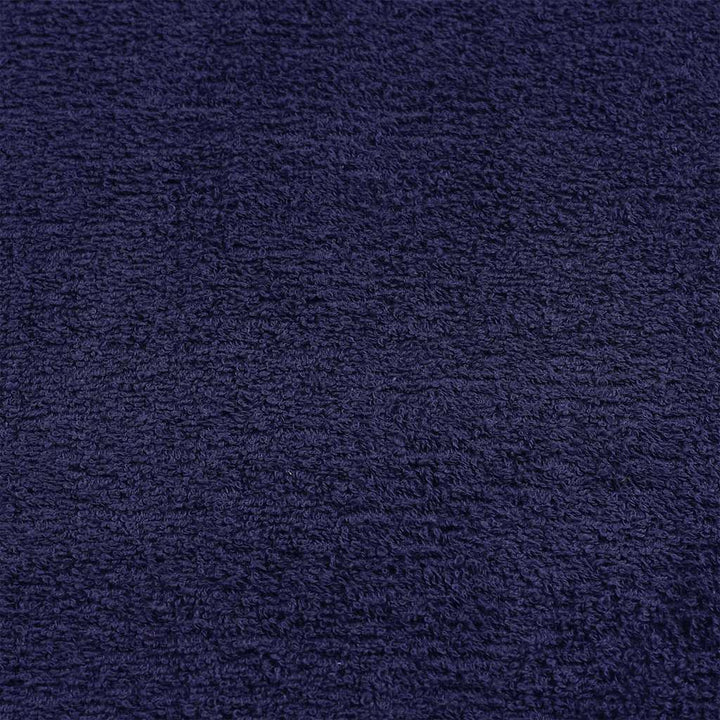 Serviettes D'invité 2 Pcs 100% Coton Bleu Marine