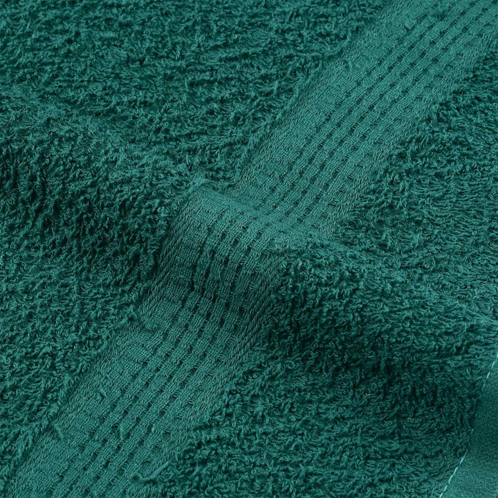 Serviettes De Sauna 4 Pcs 360 G/M² 100% Coton Vert
