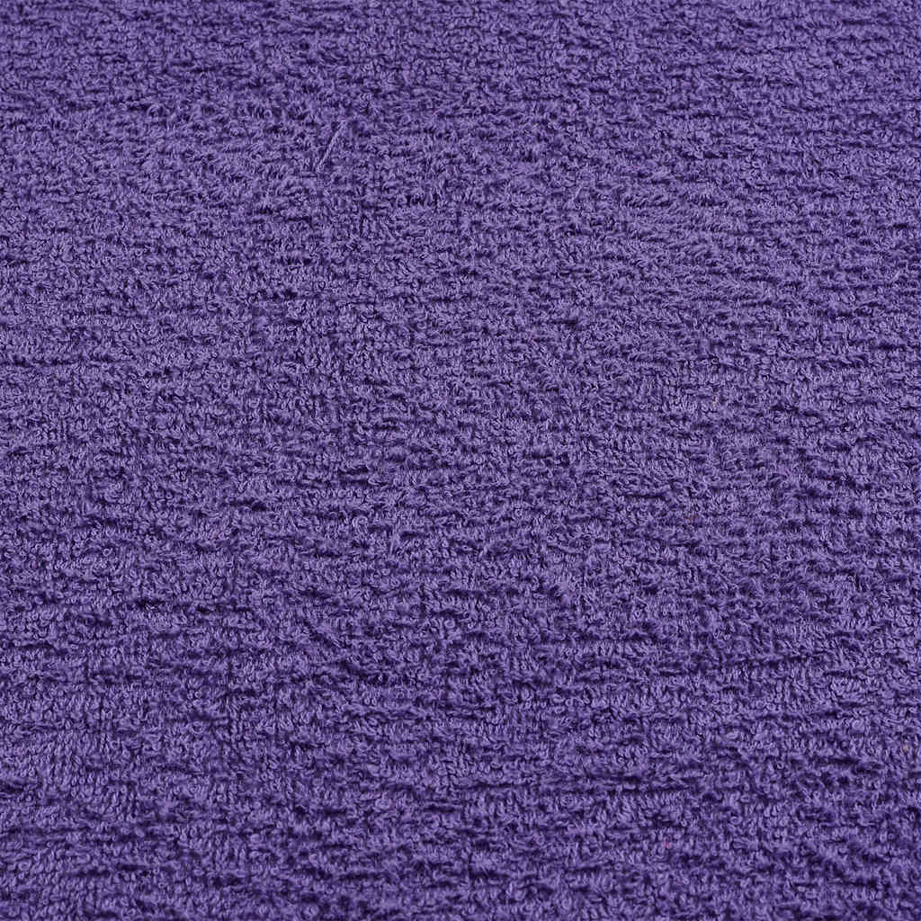 Serviettes De Visage 10 Pcs 360 G/M² 100% Coton Violet