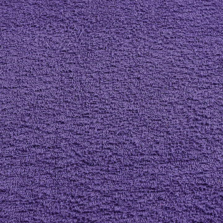 Serviettes De Visage 10 Pcs 360 G/M² 100% Coton Violet