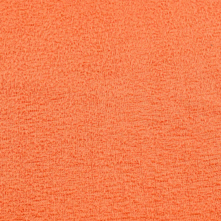 Serviettes De Visage 4 Pcs 360 G/M² 100% Coton Orange