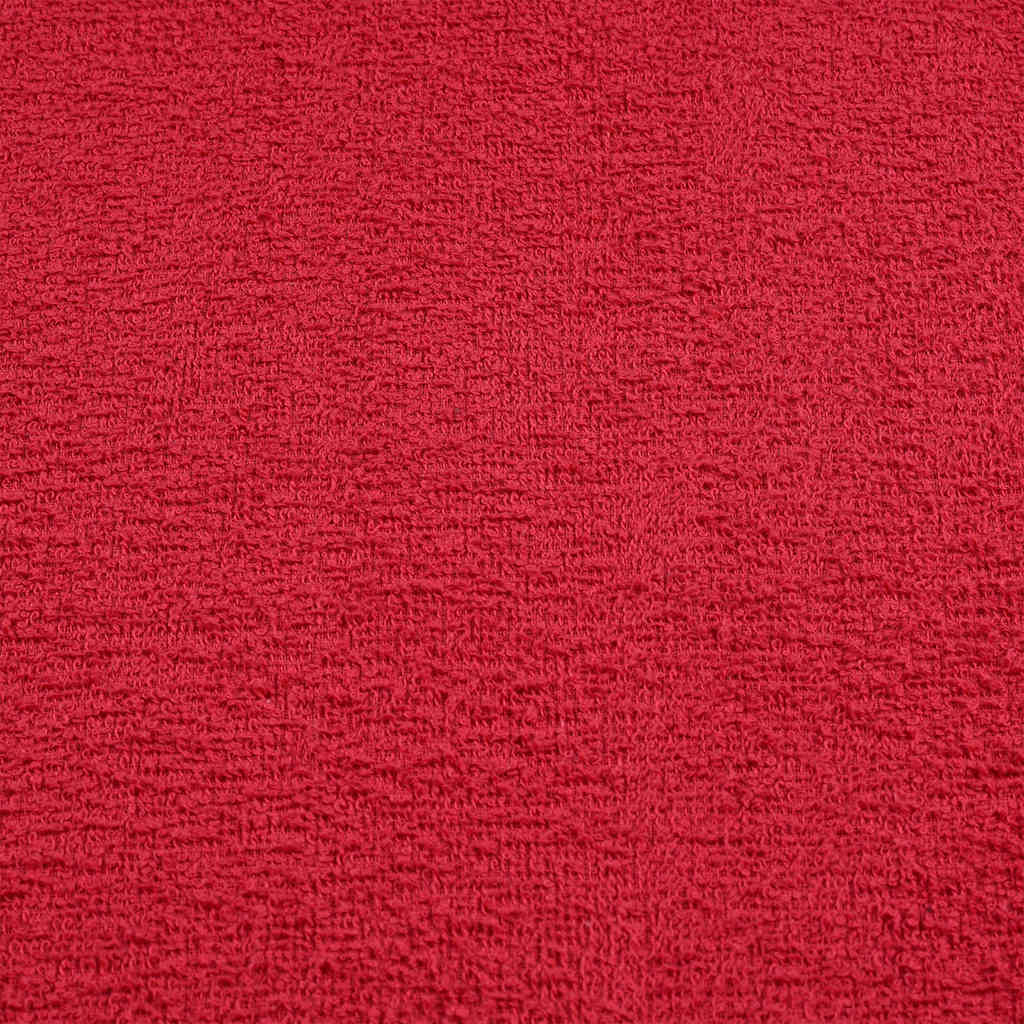 Serviettes 4 Pcs 360 G/M² 100% Coton Rouge