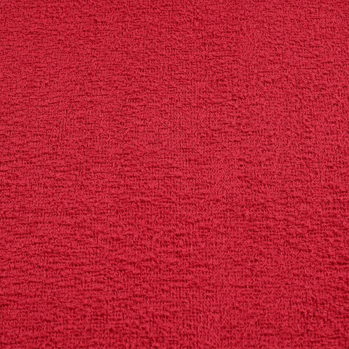 Serviettes 4 Pcs 360 G/M² 100% Coton Rouge