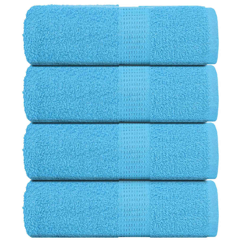 Serviettes De Bain 10Pcs 100X150Cm 360G/M² 100% Coton Turquoise