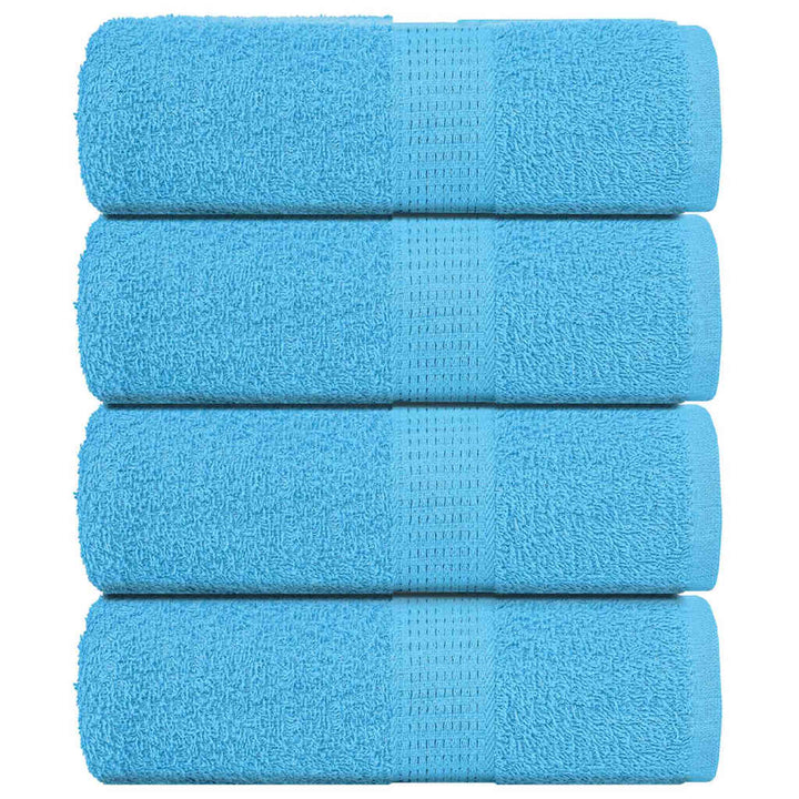 Serviettes De Bain 10Pcs 100X150Cm 360G/M² 100% Coton Turquoise