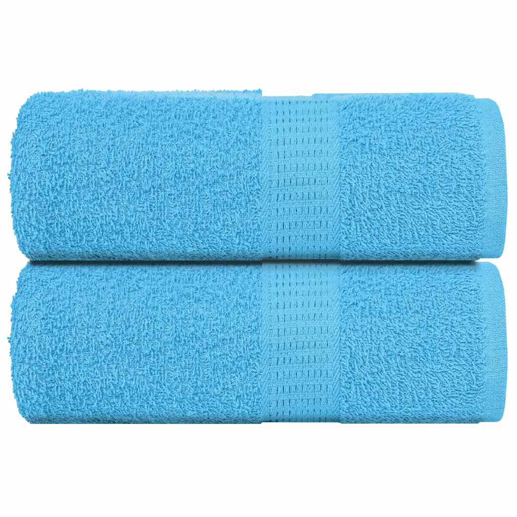 Serviettes De Bain 10Pcs 100X150Cm 360G/M² 100% Coton Turquoise