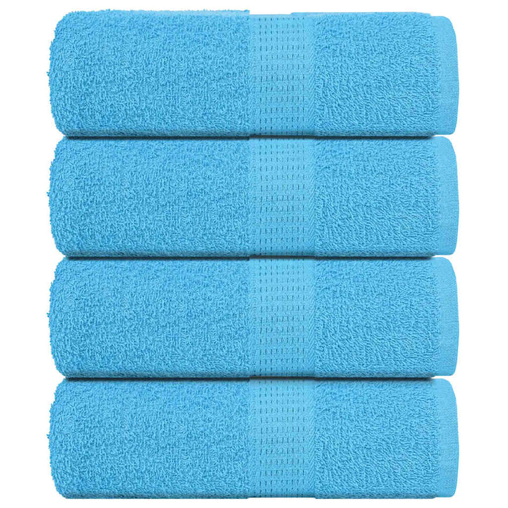 Serviettes De Bain 10Pcs 100X150Cm 360G/M² 100% Coton Turquoise