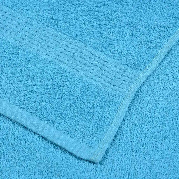 Serviettes De Bain 10Pcs 100X150Cm 360G/M² 100% Coton Turquoise