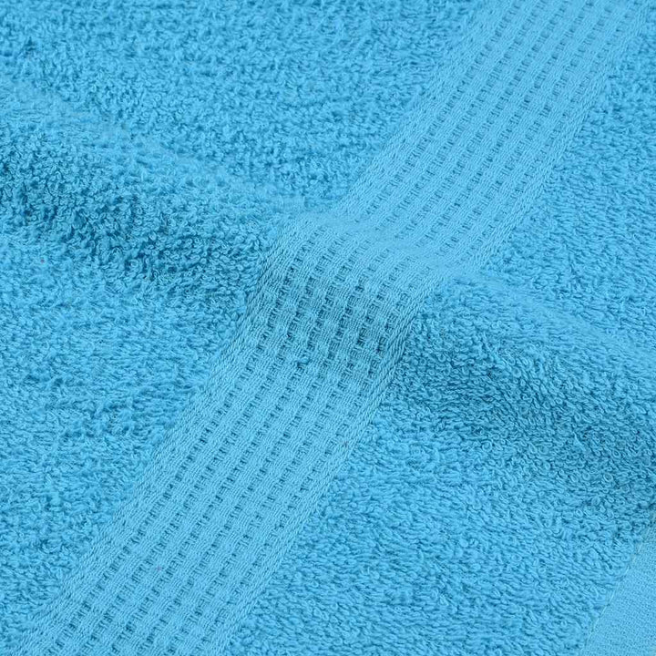 Serviettes De Bain 10Pcs 100X150Cm 360G/M² 100% Coton Turquoise