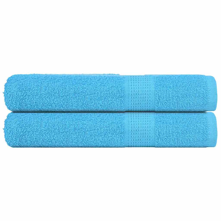 Serviettes De Bain 10Pcs 100X150Cm 360G/M² 100% Coton Turquoise