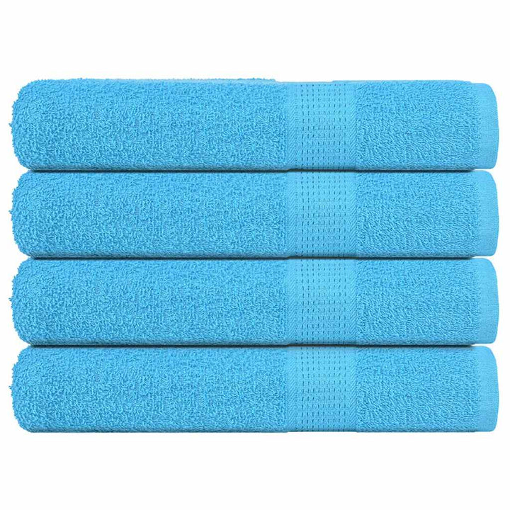 Serviettes De Bain 10Pcs 100X150Cm 360G/M² 100% Coton Turquoise