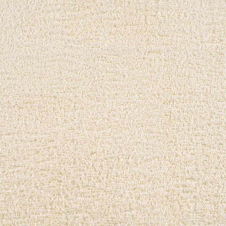Serviettes De Visage 2 Pcs 360 G/M² 100% Coton Crème