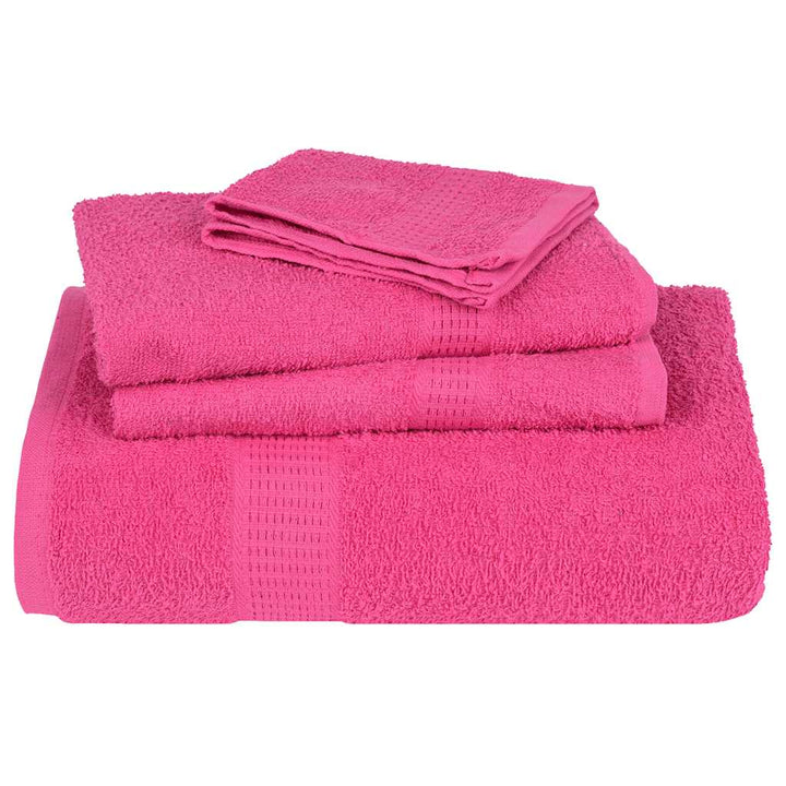 Serviettes D'invité 2 Pcs 360 G/M² 100% Coton Rose