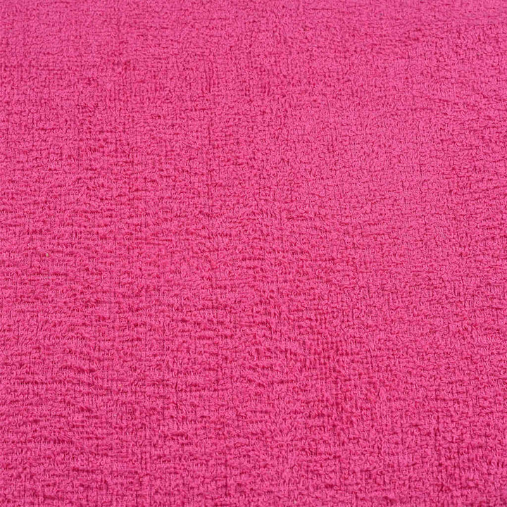 Serviettes D'invité 2 Pcs 360 G/M² 100% Coton Rose
