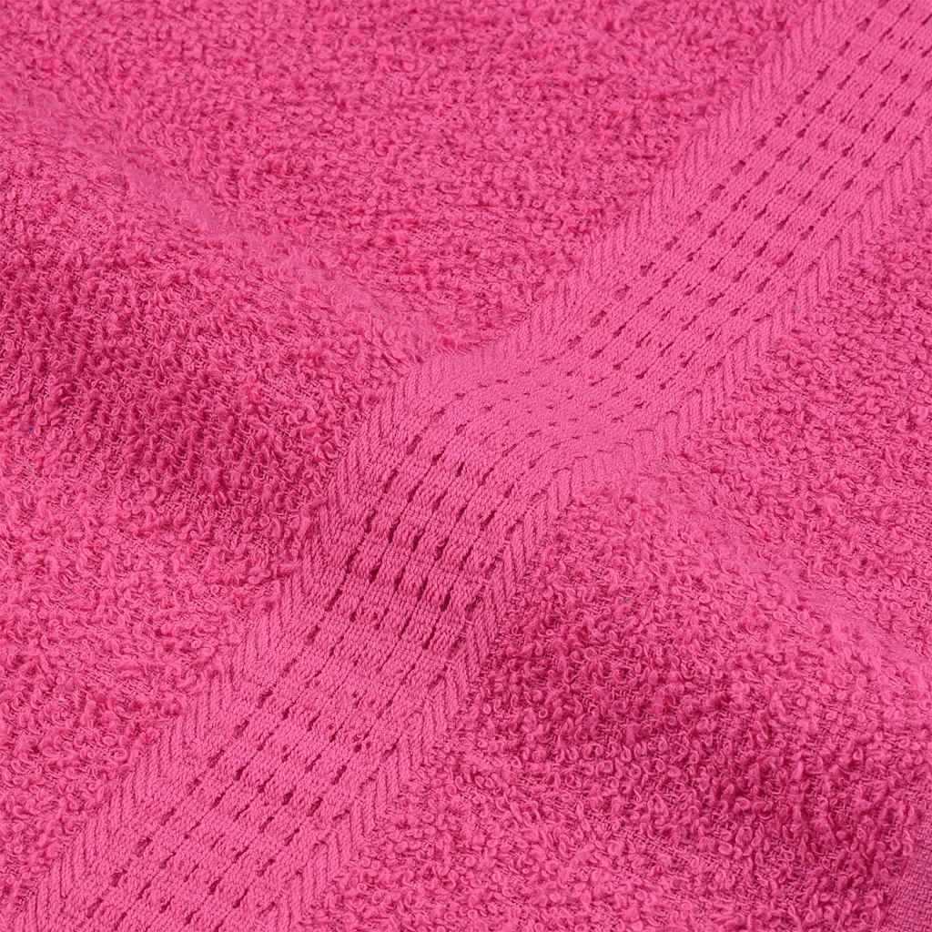 Serviettes D'invité 2 Pcs 360 G/M² 100% Coton Rose