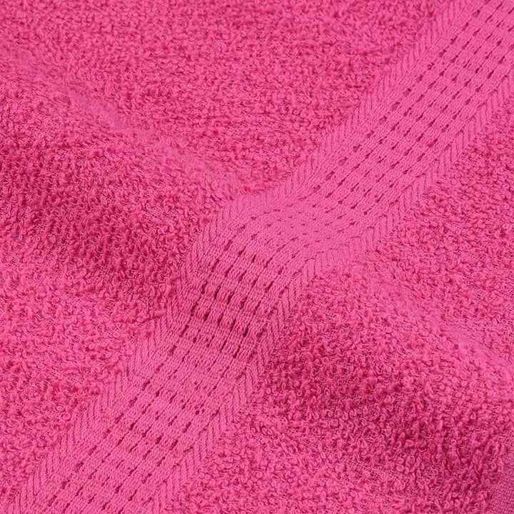 Serviettes D'invité 2 Pcs 360 G/M² 100% Coton Rose