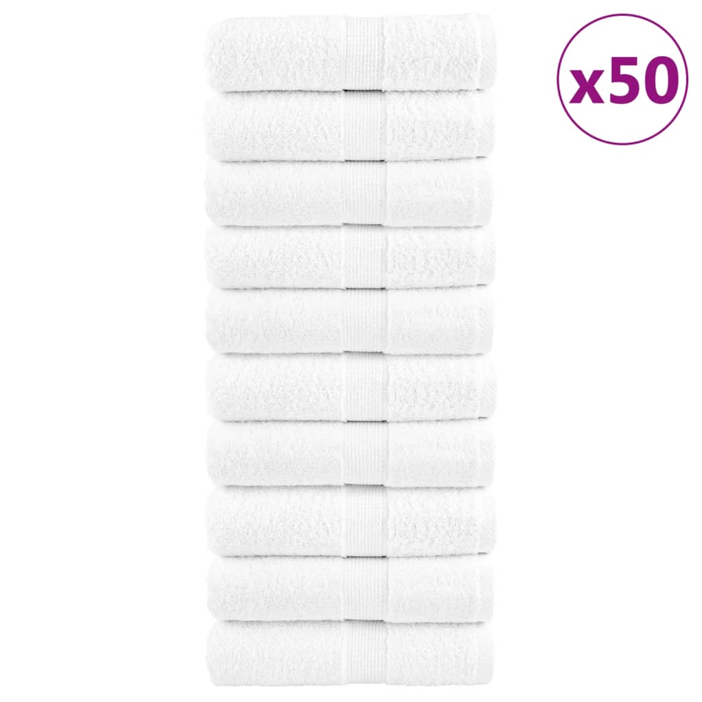 Serviettes De Sauna De Qualité Supérieure Solund 25 Pcs Blanc