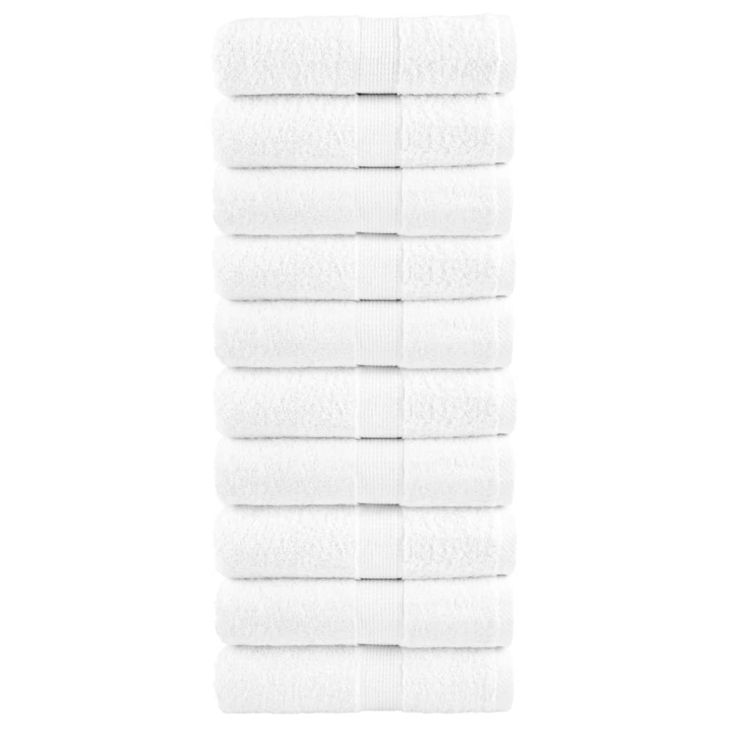 Serviettes De Sauna De Qualité Supérieure Solund 25 Pcs Blanc