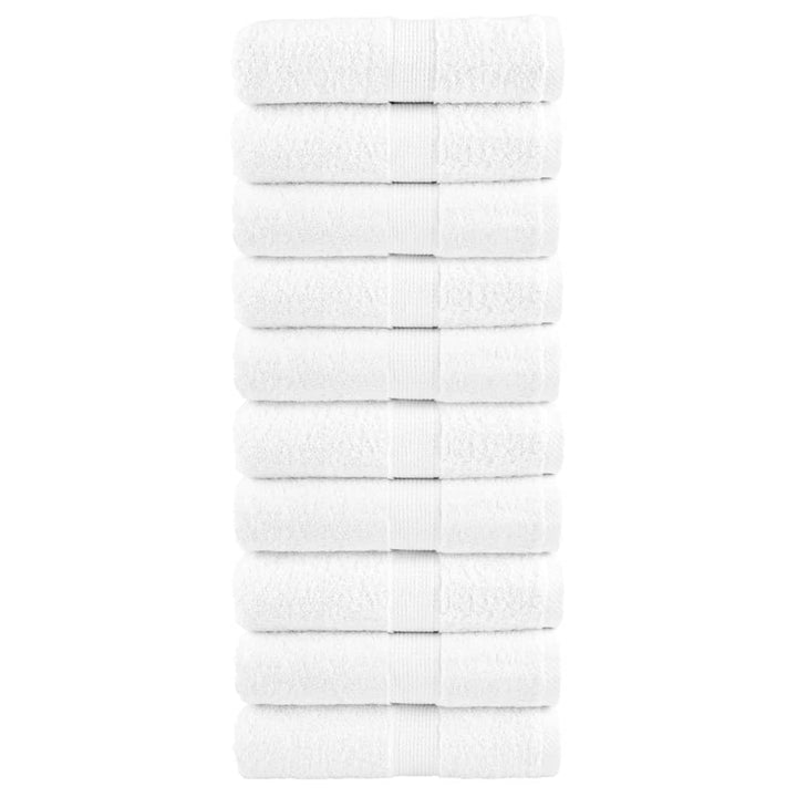Serviettes De Sauna De Qualité Supérieure Solund 25 Pcs Blanc