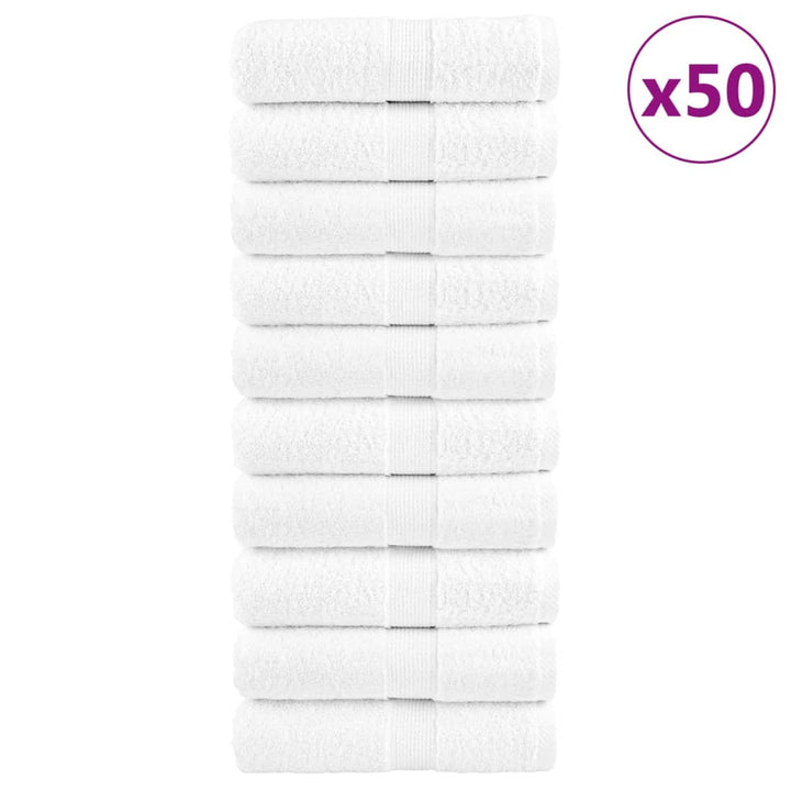 Serviettes De Sauna De Qualité Supérieure Solund 25 Pcs Blanc