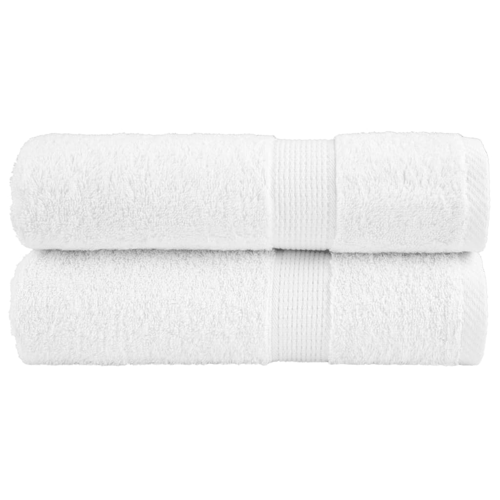 Serviettes De Sauna De Qualité Supérieure Solund 25 Pcs Blanc