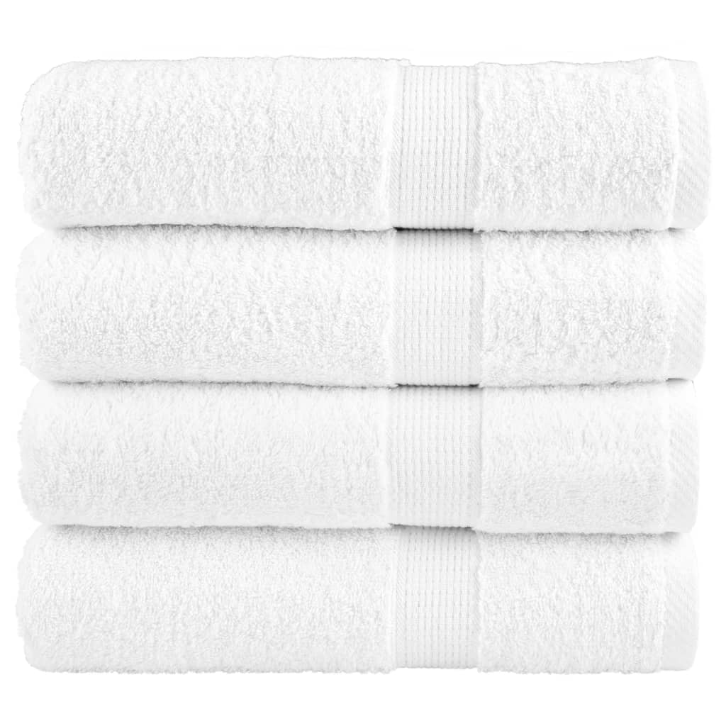 Serviettes De Sauna De Qualité Supérieure Solund 25 Pcs Blanc