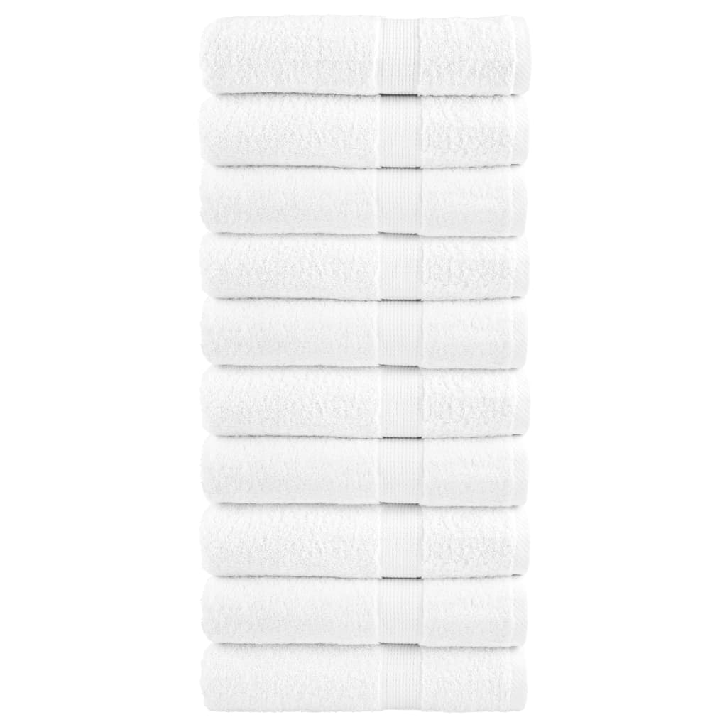 Serviettes De Sauna De Qualité Supérieure Solund 25 Pcs Blanc