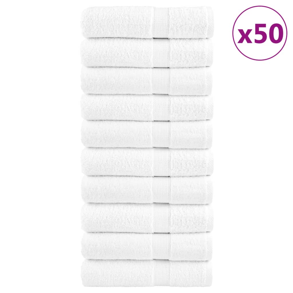 Serviettes De Sauna De Qualité Supérieure Solund 25 Pcs Blanc