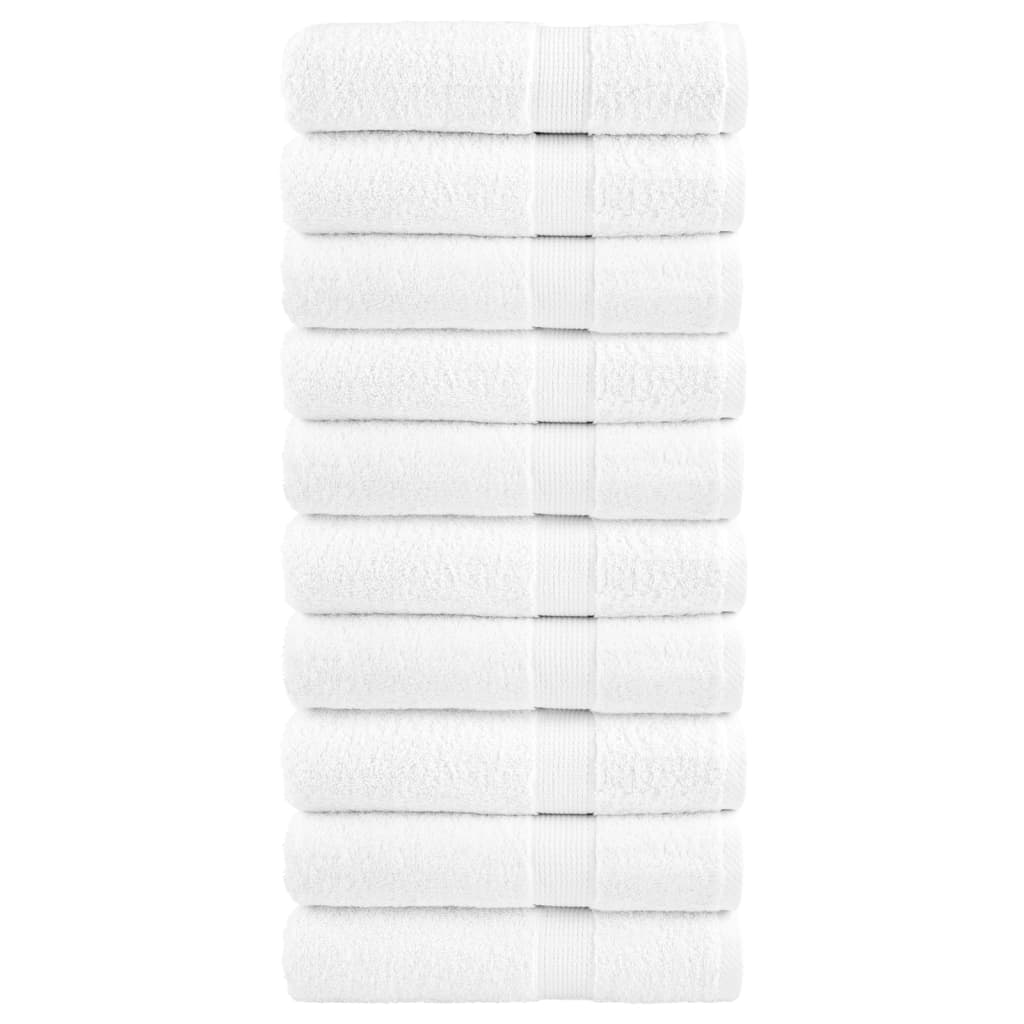 Serviettes De Sauna De Qualité Supérieure Solund 25 Pcs Blanc