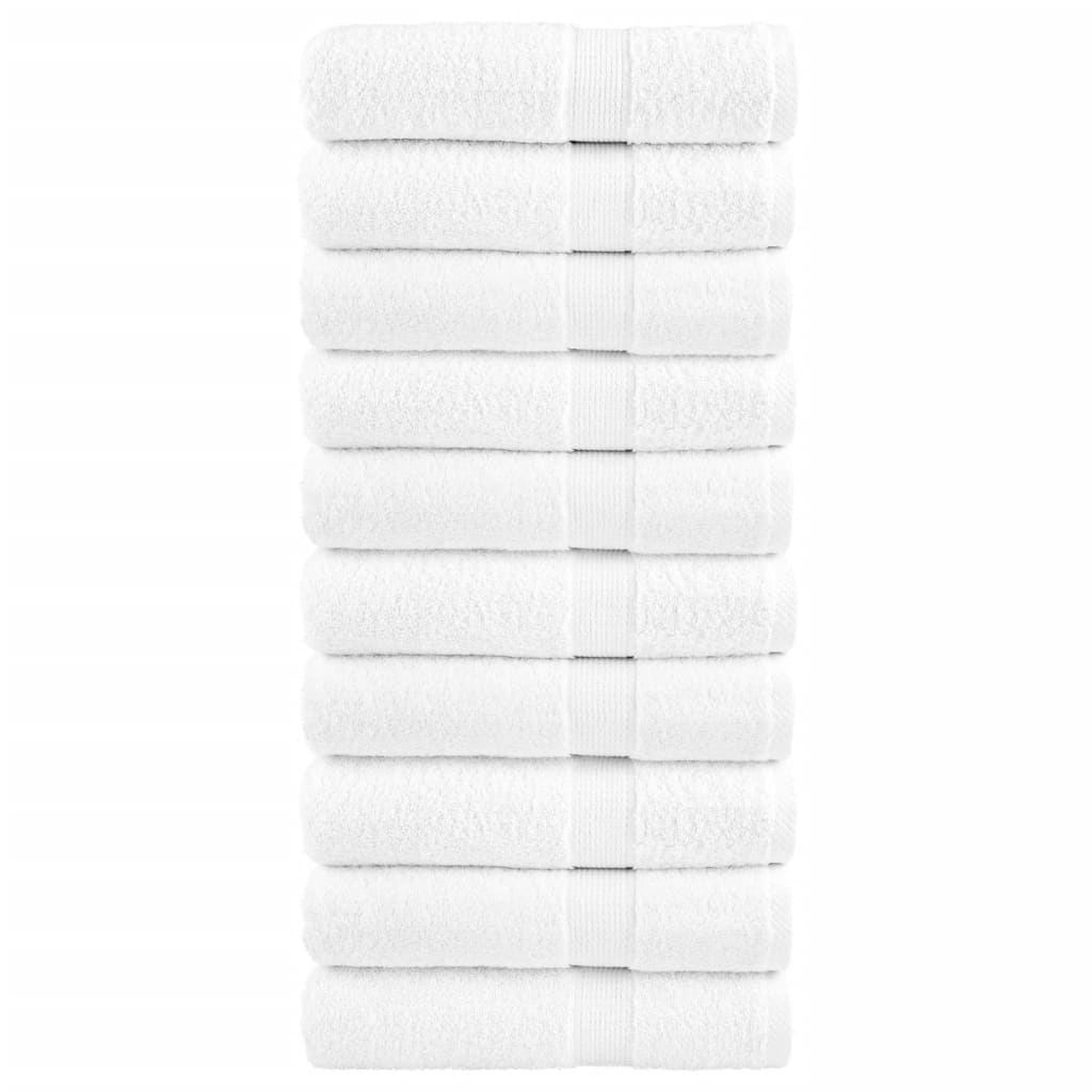 Serviettes De Sauna De Qualité Supérieure Solund 25 Pcs Blanc