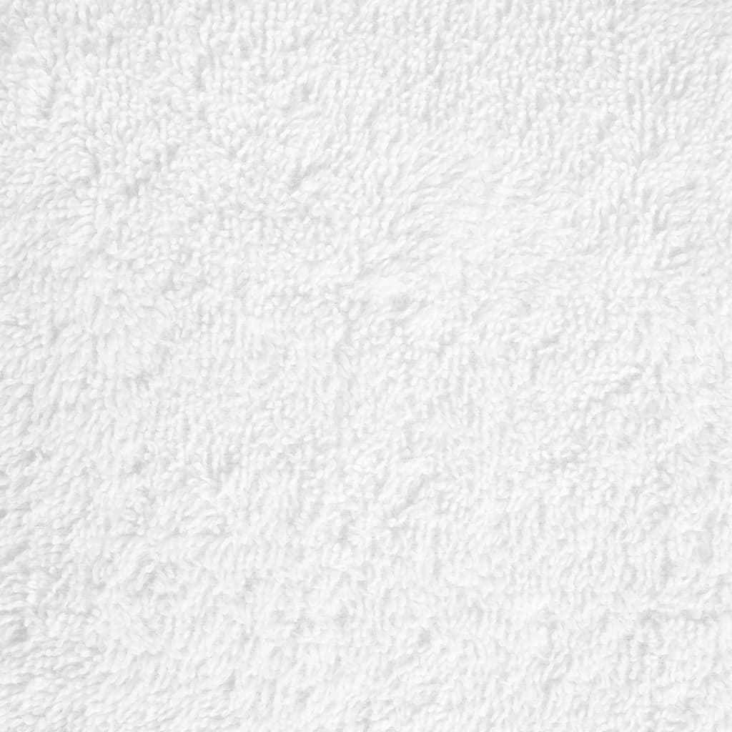 Serviettes De Sauna De Qualité Supérieure Solund 25 Pcs Blanc