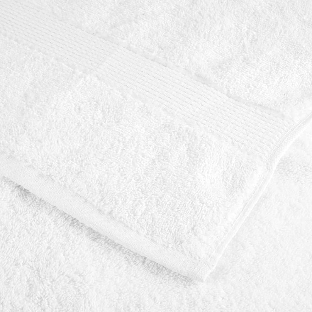 Serviettes De Sauna De Qualité Supérieure Solund 25 Pcs Blanc