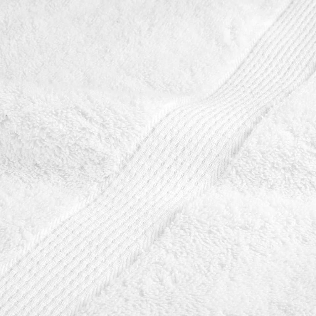 Serviettes De Sauna De Qualité Supérieure Solund 25 Pcs Blanc