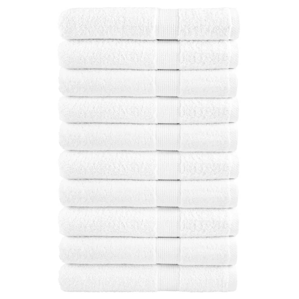 Serviettes De Sauna De Qualité Supérieure Solund 25 Pcs Blanc