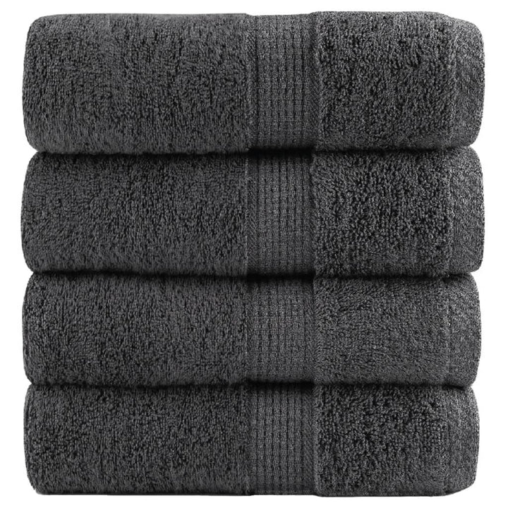 Serviettes De Visage De Qualité Sup. Solund 50 Pcs Anthracite