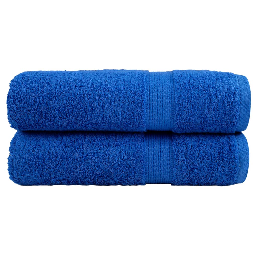 Serviettes De Qualité Supérieure Solund 2 Pcs 600 G/M² Bleu