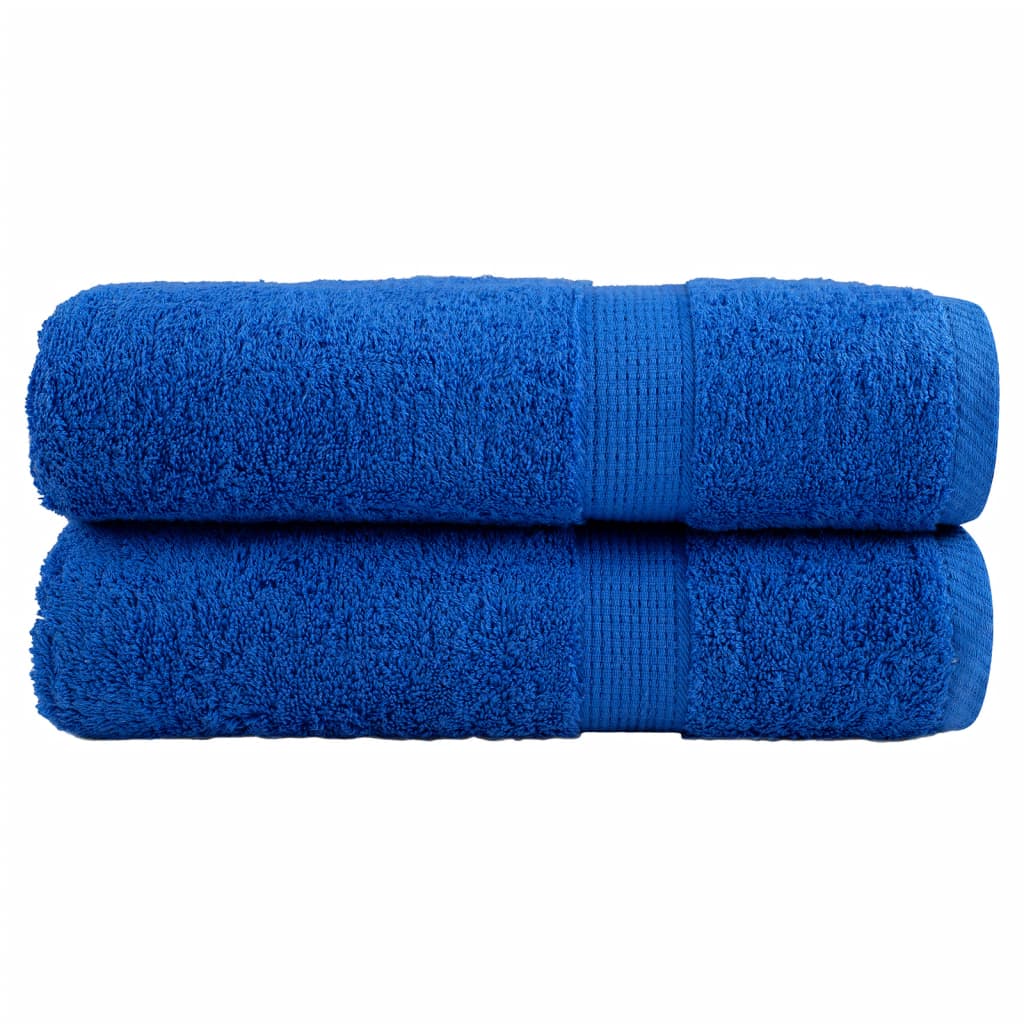 Serviettes De Qualité Supérieure Solund 2 Pcs 600 G/M² Bleu