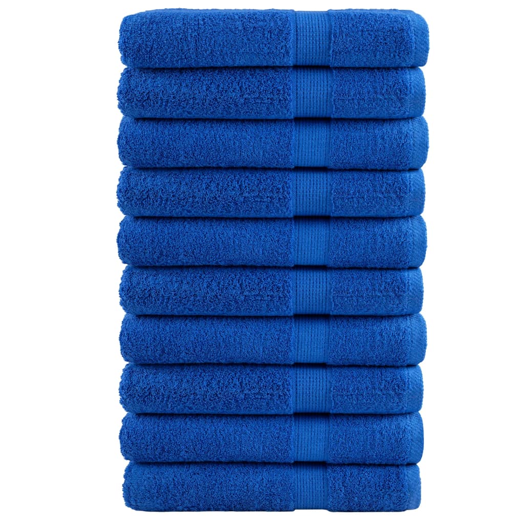 Serviettes De Qualité Supérieure Solund 2 Pcs 600 G/M² Bleu