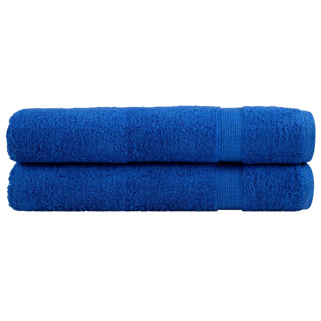 Serviettes De Qualité Supérieure Solund 2 Pcs 600 G/M² Bleu