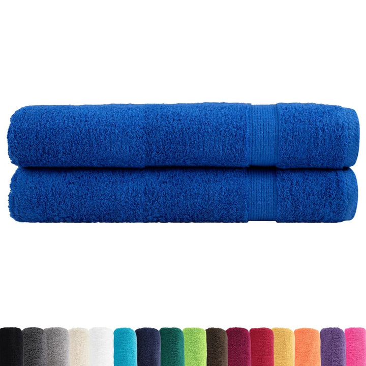 Serviettes De Qualité Supérieure Solund 2 Pcs 600 G/M² Bleu