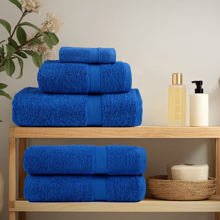Serviettes De Qualité Supérieure Solund 2 Pcs 600 G/M² Bleu