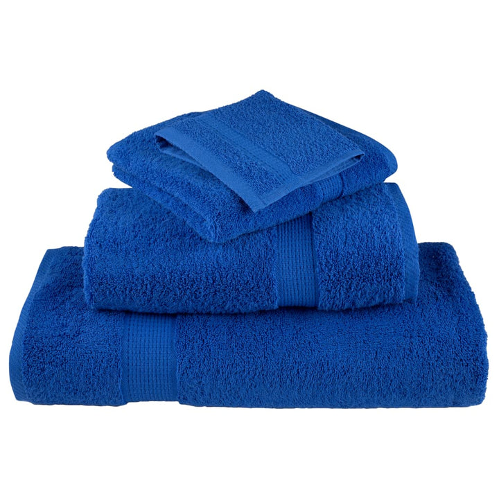 Serviettes De Qualité Supérieure Solund 2 Pcs 600 G/M² Bleu