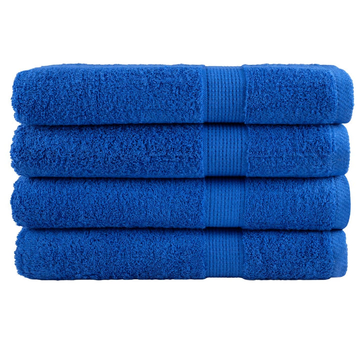 Serviettes De Qualité Supérieure Solund 2 Pcs 600 G/M² Bleu