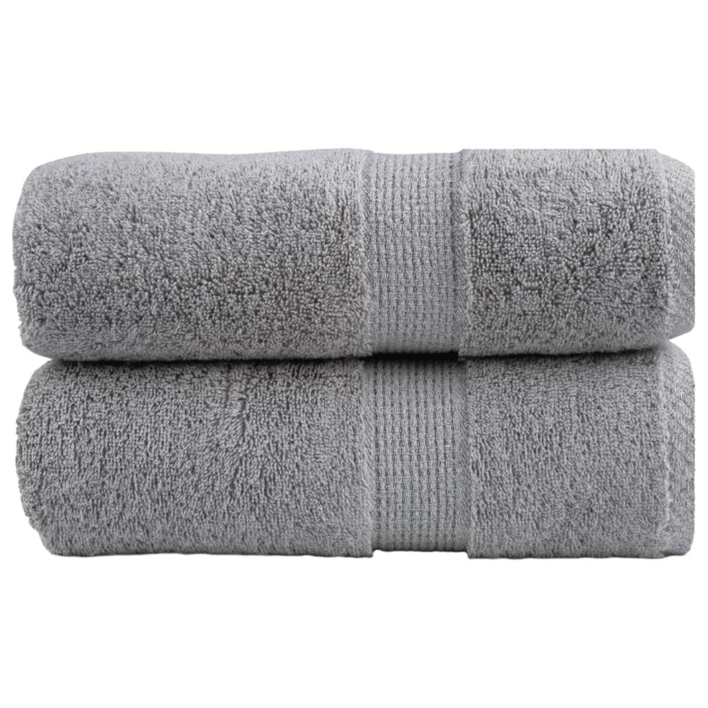 Serviettes De Qualité Supérieure Solund 2 Pcs 600 G/M² Gris